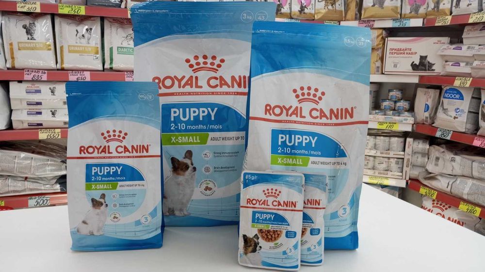 Корм для собак ROYAL CANIN xsmall puppy | xsmall adult