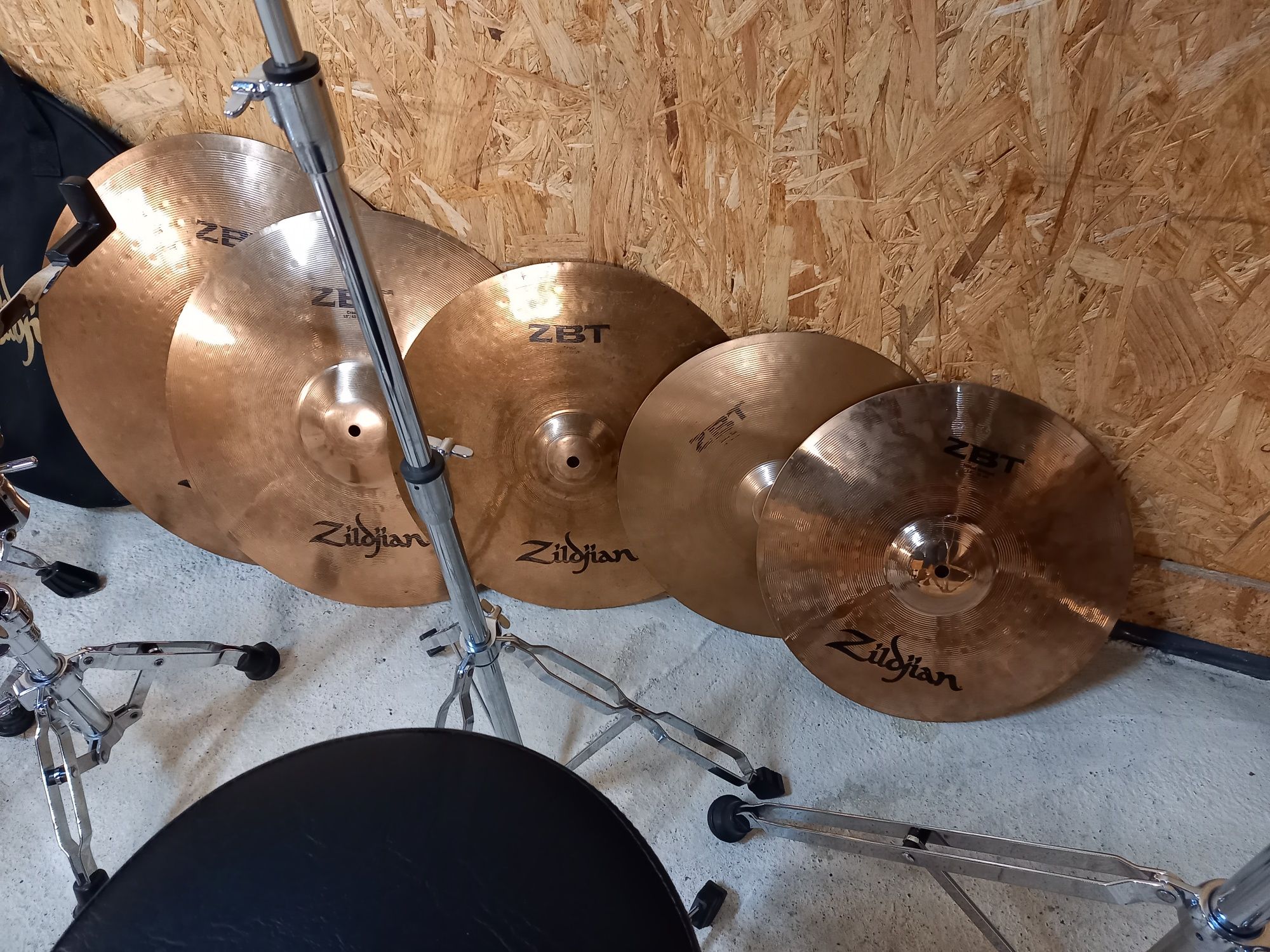 Perkusja Sonor Force 1007 Full zestaw z talerzami Zildjian + hardware