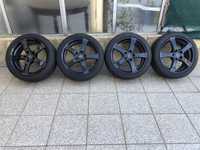 4 Jantes Dezent 17 Polegadas 5X114.3 c/Pneus