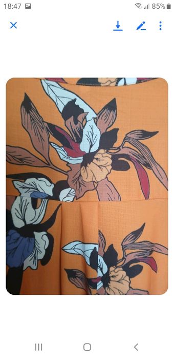 Elegancka dłuższa bluzka tunika rozmiar 48/50/52  5XL