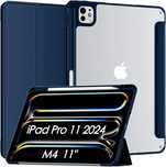 Etui do iPad Pro 11" M4 2024 A2836/A2837 Skóra PU Uchwyt na Pencil Smu