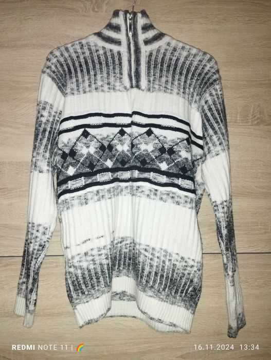 Sweter męski ciepły miękki jak nowy S/M