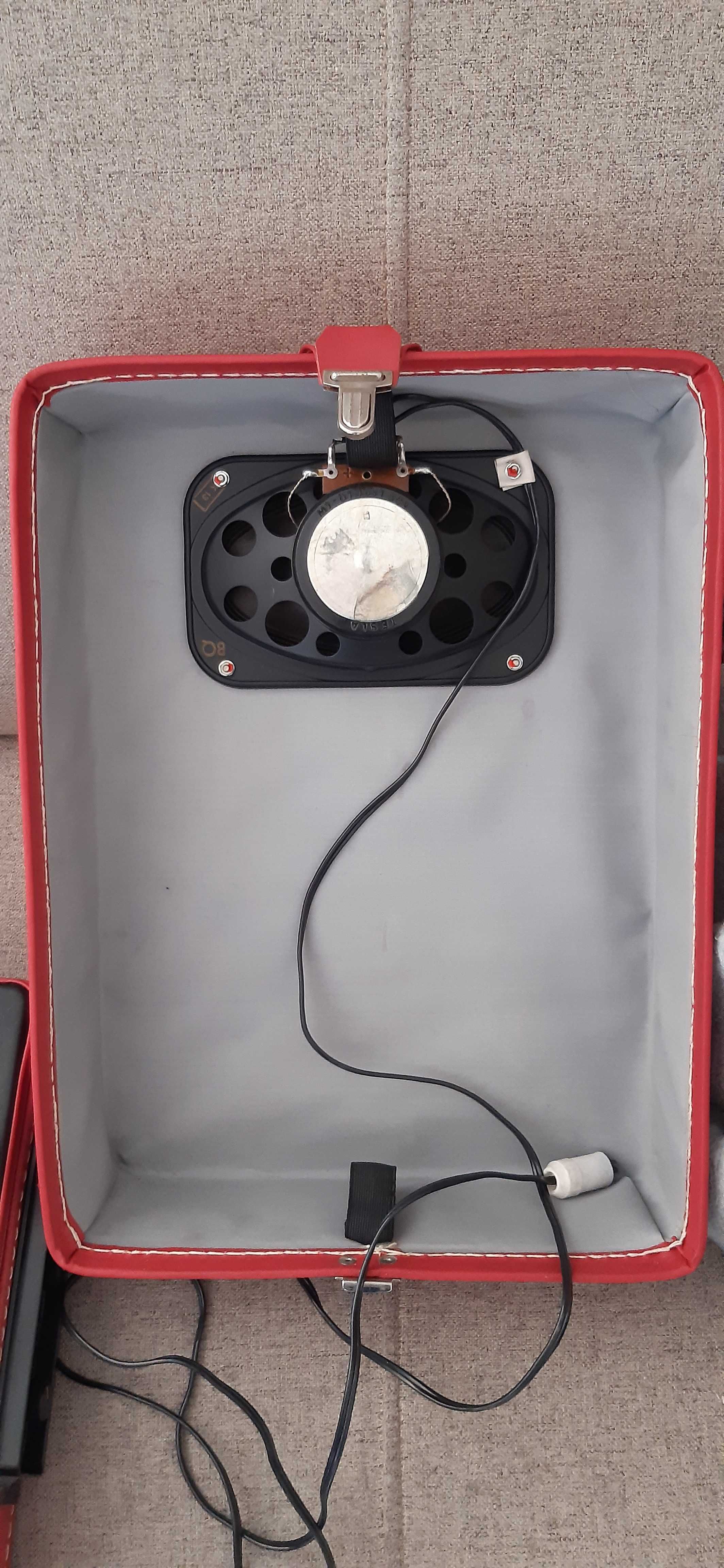 stary kolekcjonerski adapter walizkowy TESLA - unikat