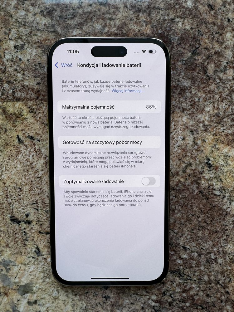 Iphone 14 pro 128gb gold 86% bateria