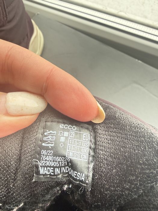 Дитячі черевики Ecco Urban mini 29 розміру
