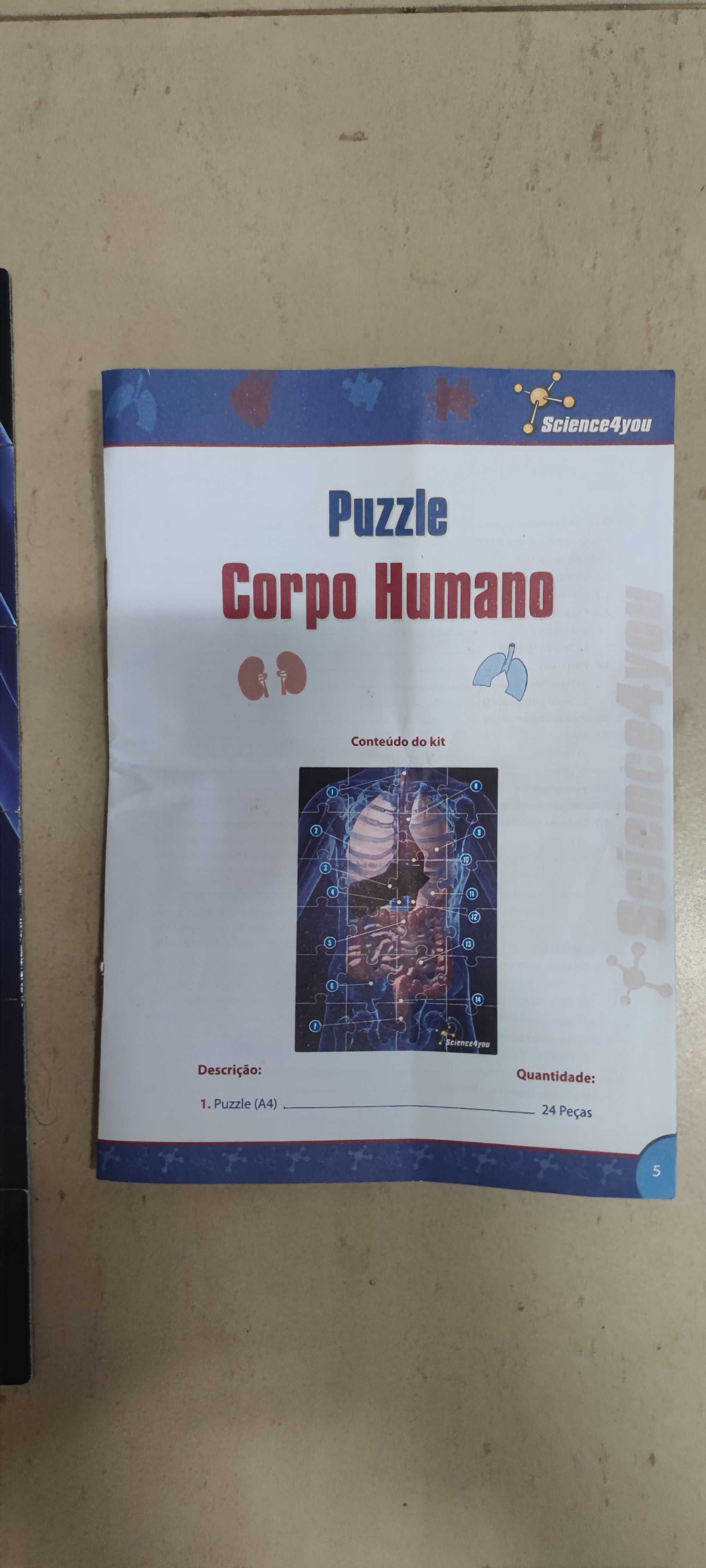 Puzzle Corpo Humano, Science 4 you