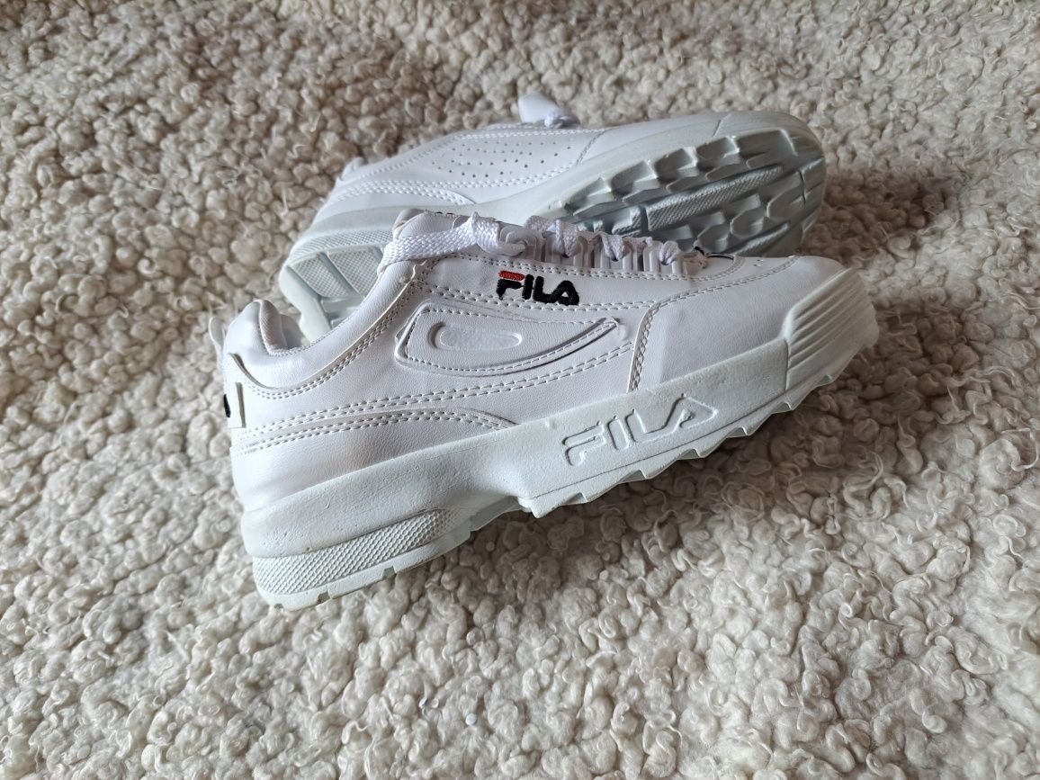 Adidasy buty sportowe nowe  fila białe damskie 41 40