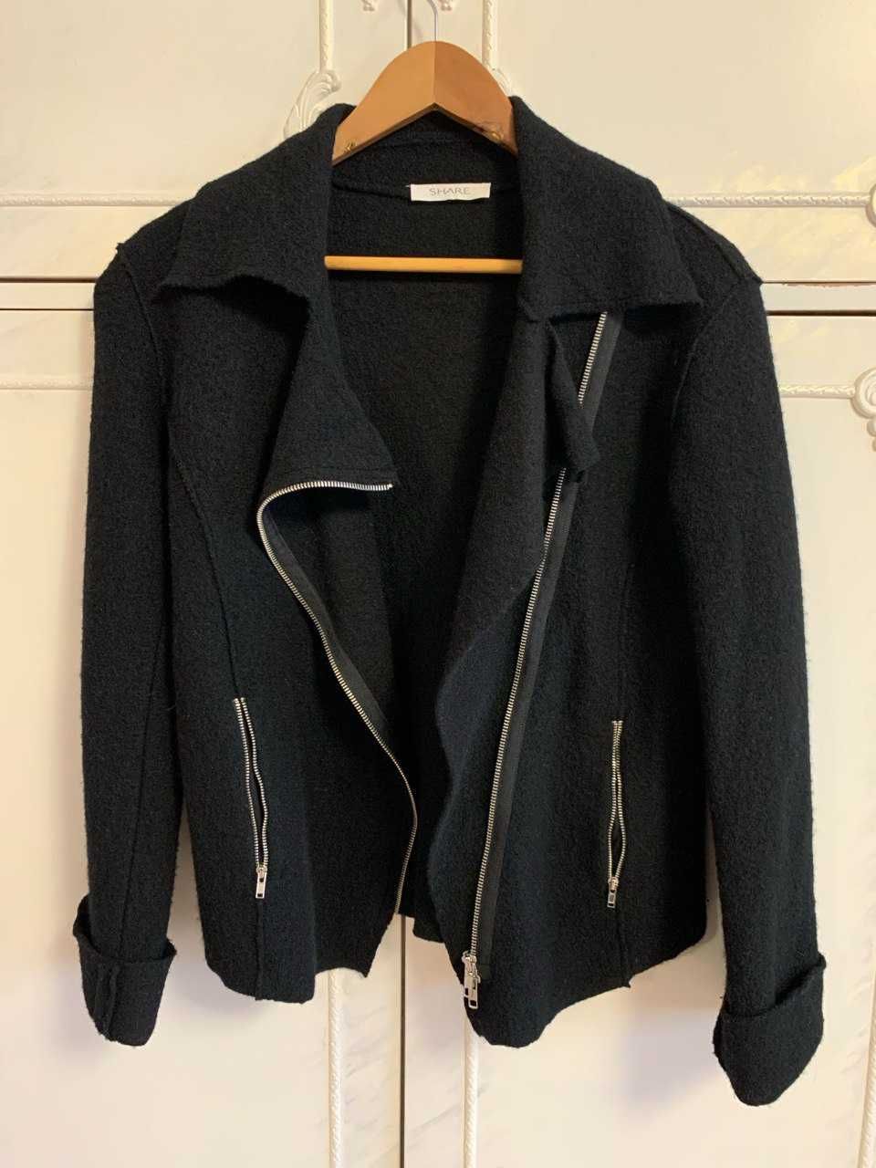 SHARE Пиджак куртка косуха (шерсть 100%)