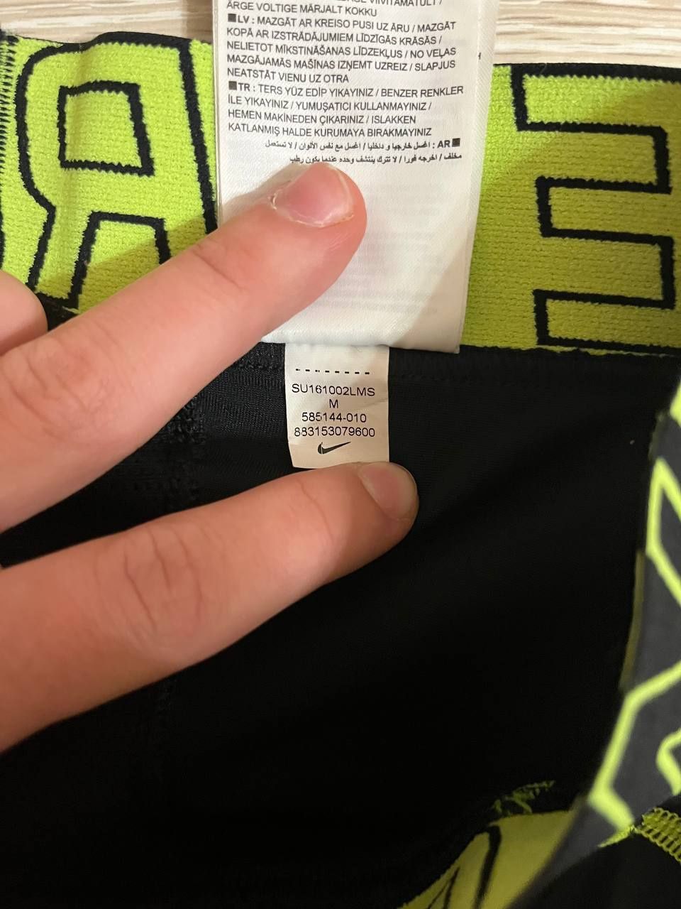Термо лосины nike pro размер m