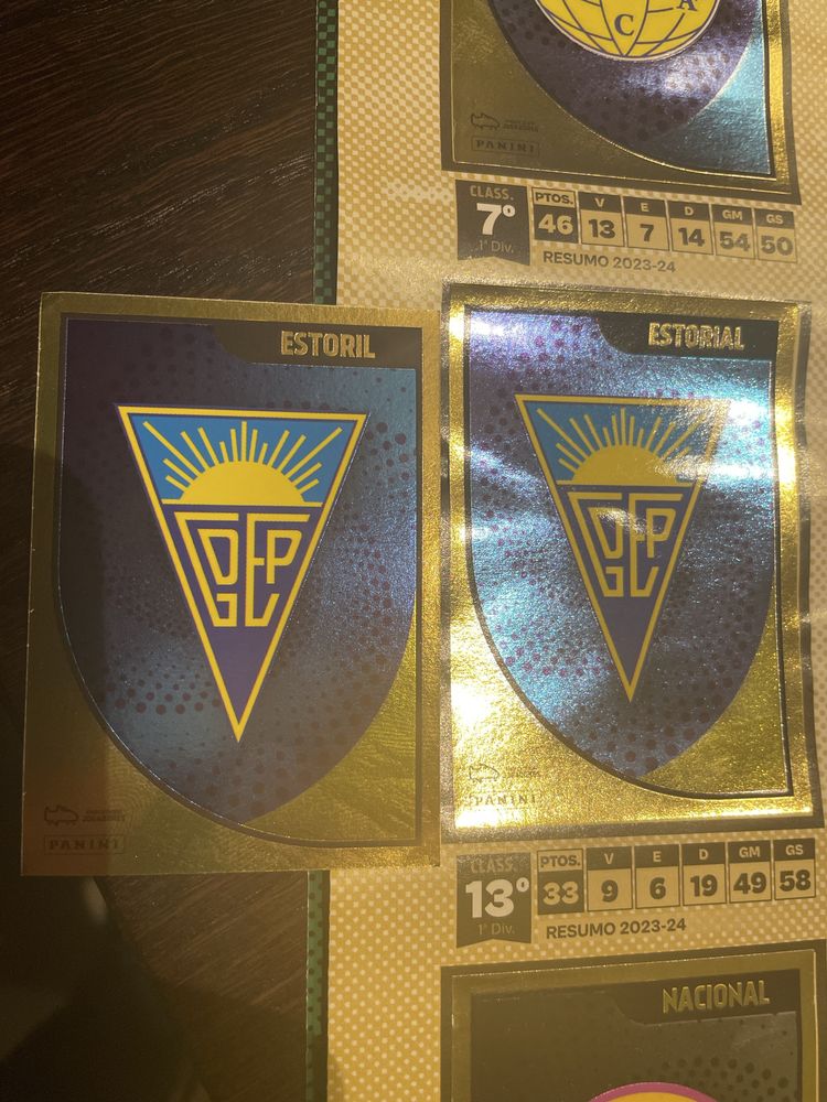 Coleção de cromos liga Betclic 24/25 completa