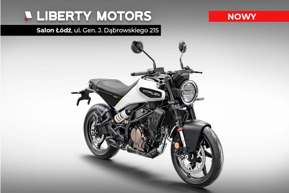 Husqvarna Vitpilen Husqvarna Vitpilen 125 | 2024 - Quick Shifter | FV23% | ŁÓDŹ | Raty 0%