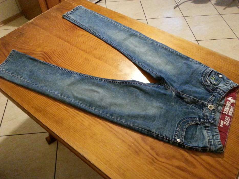 Spodnie chłopięce jeans r.152