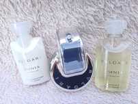Bvlgari Omnia Crystalline zestaw perfum balsam Żel vintage