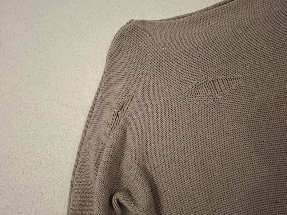 Sweter, złota nitka - rozm. S/M