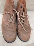 Botas em cabedal/pele artesanais nº37- senhora