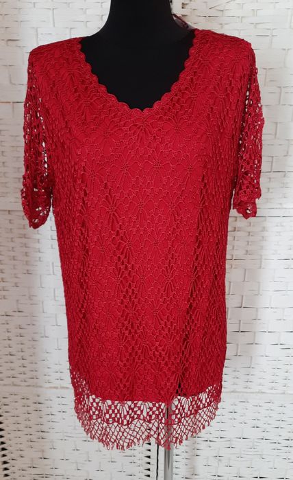 Bluzka damska elegancka r. 46 nowa