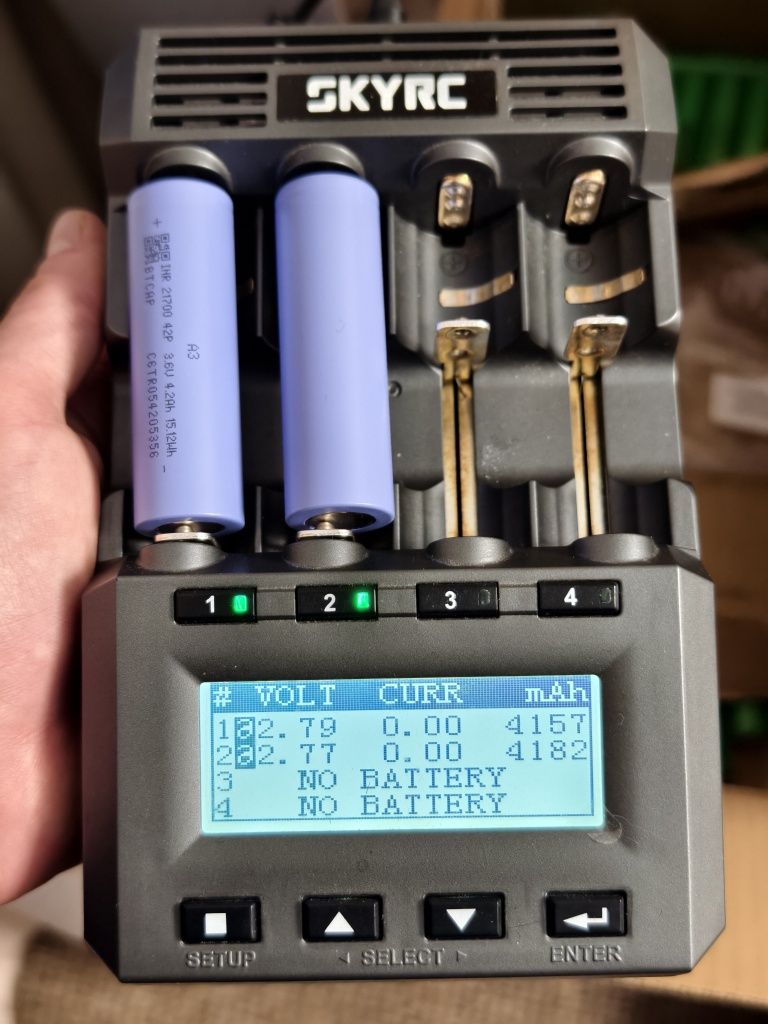 Акумулятор 21700 BTCAP INR42P опір 3-4мОм! Високоток 70А! 4200Ma