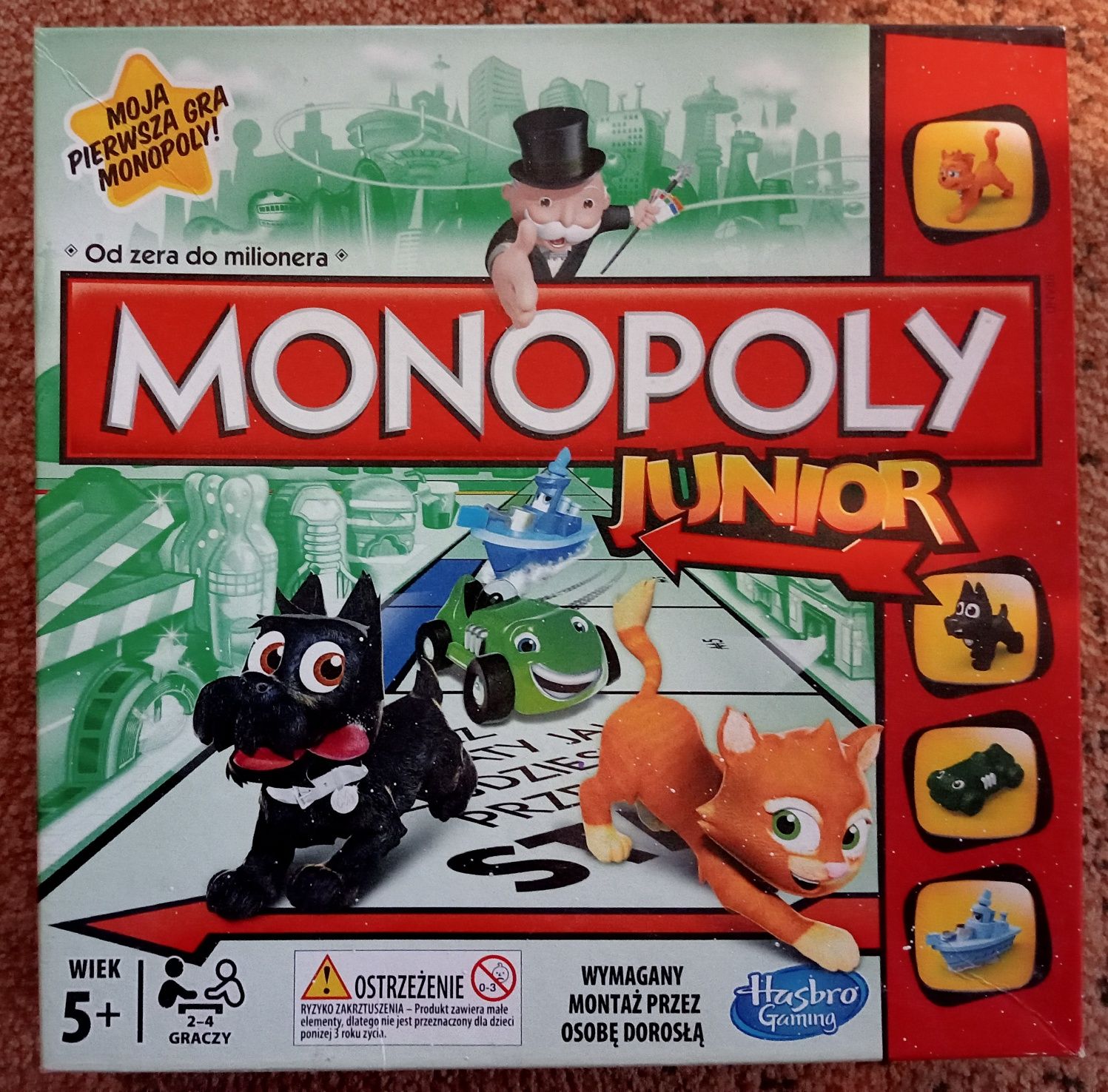 Monopoly junior gra planszowa