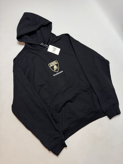 Худі Balenciaga Automobili Lamborghini M L Black ERD Vetements