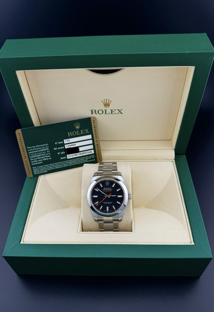 Rolex Milgass 40 mm