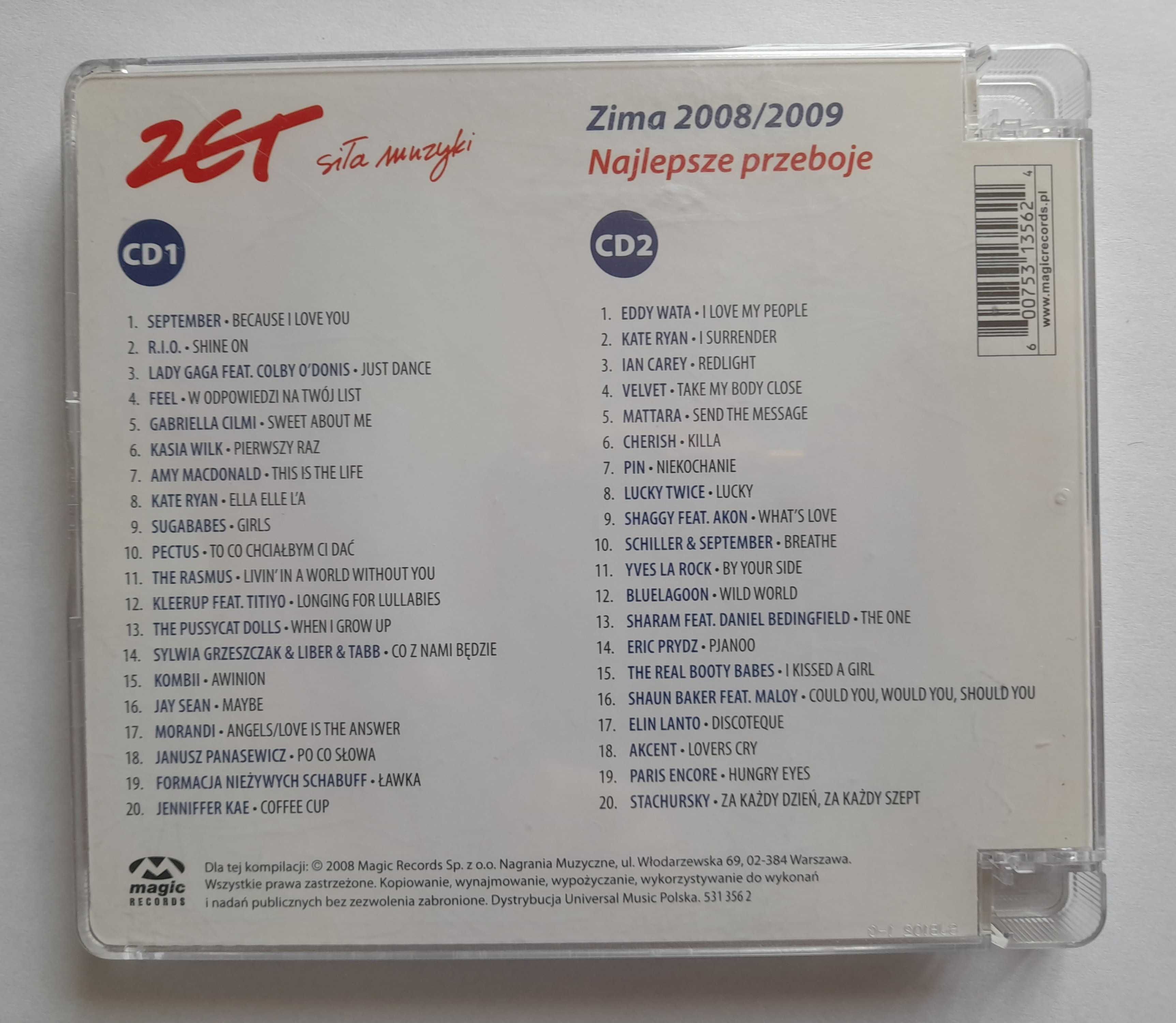 ZET Siła Muzyki ZIMA 2008/2009 2xCD