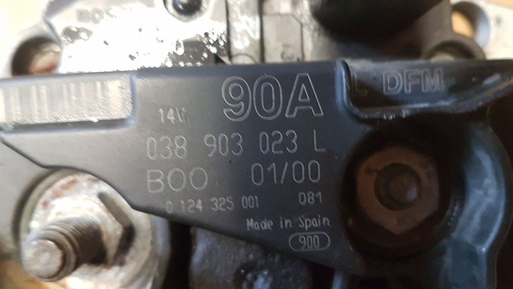 Alternator GOLF IV Seat 1.9 TDI 0389  03023L