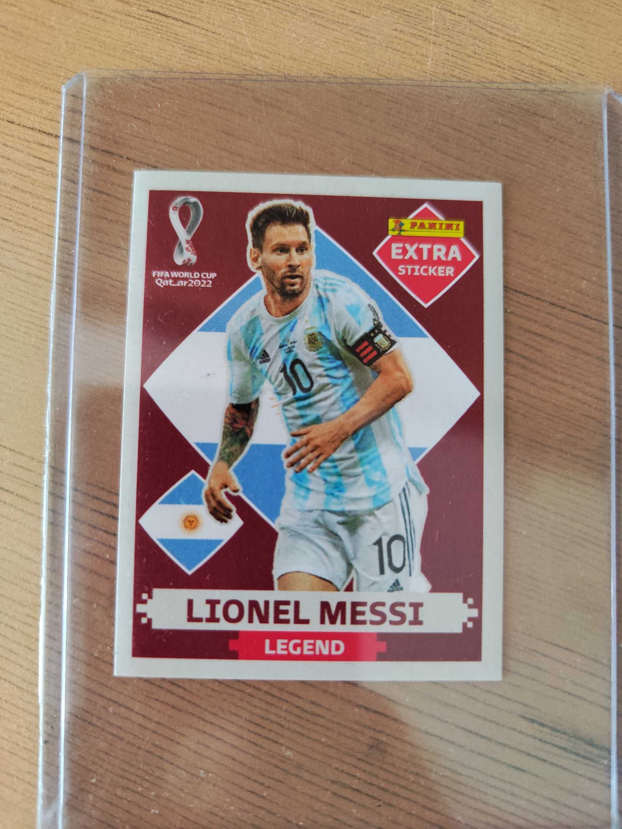 naklejka Lionel Messi Panini Extra Stickers Qatar 2022