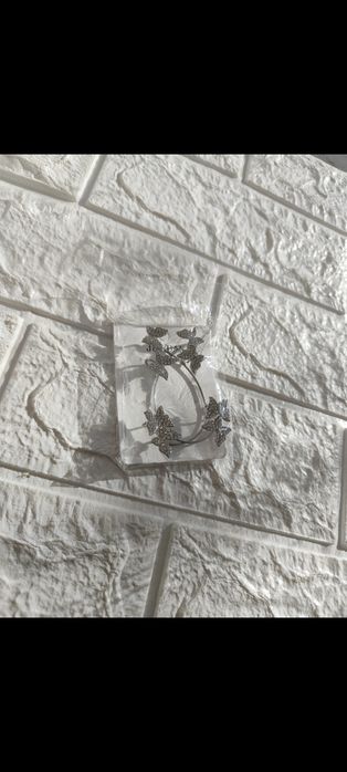 Кафф серьги Бабочки