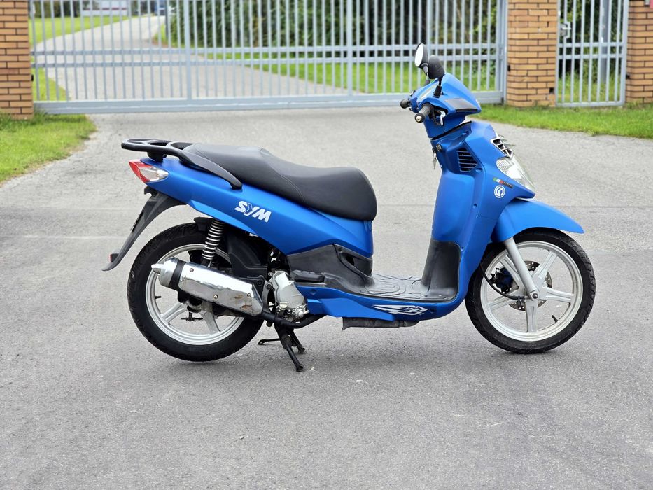 Skuter na dużych kołach SYM 125/50 125 rejestrowany na 50