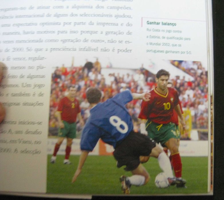Livro "História do Futebol em Portugal" CTT s/ Selos