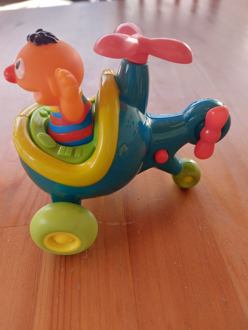 Egas da Rua Sésamo em Helicóptero - Vintage
