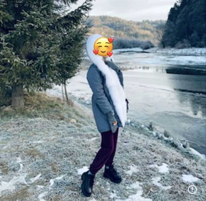 Парка з хутром зимова