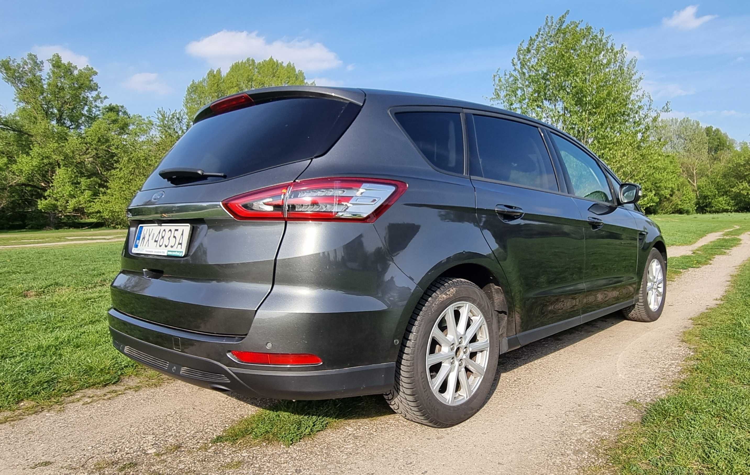 FORD S-MAX 2.0 tdci,150 KM, PowerShift, FWD, pakiet Gold X zadbany