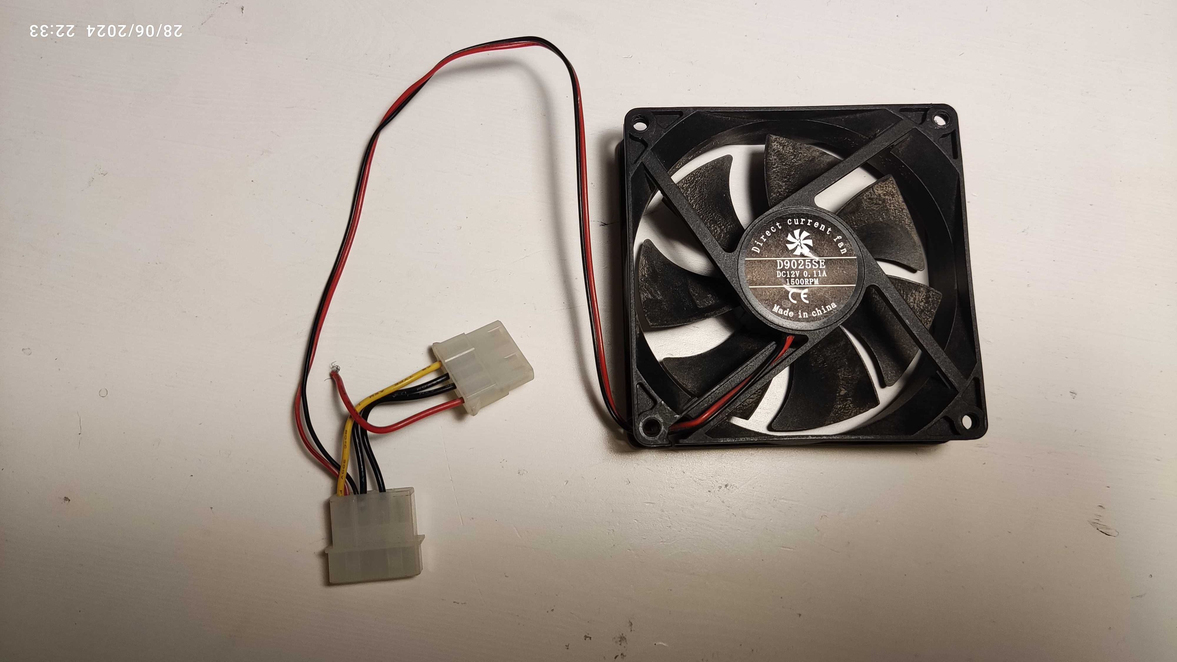 Wentylator DC12V 0.11A .1500RPM