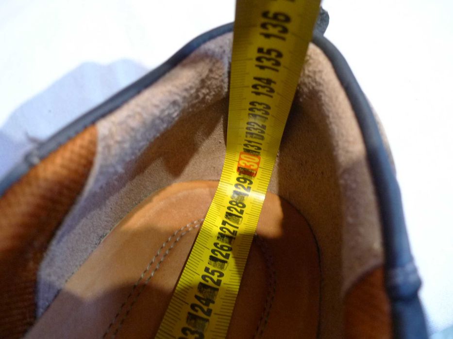 ECCO r.45/29cm Buty skórzane sznurowane casual