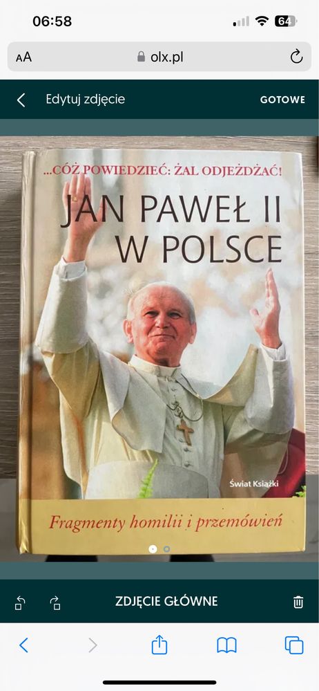 Ksiazki Jan Pawel 2 w Polsce