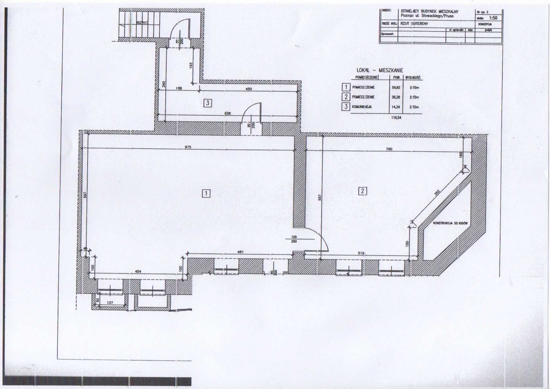 lokal pomieszczenie piwniczne 104m2 Centrum-Poznań