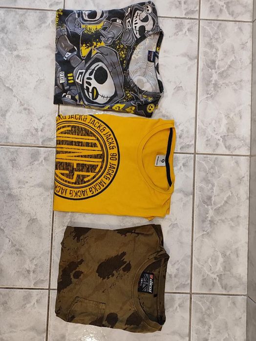 Zestaw 3 koszulek, T-shirt, Rozmiar M