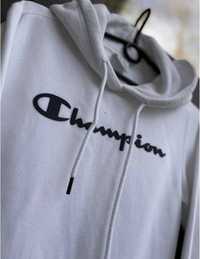 Біле худі, толстовка Chempion