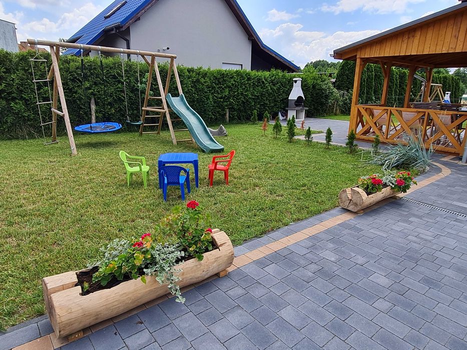 Domki 10os - SAUNA, BASEN - Słoneczny Zakątek Lubrza Świebodzin