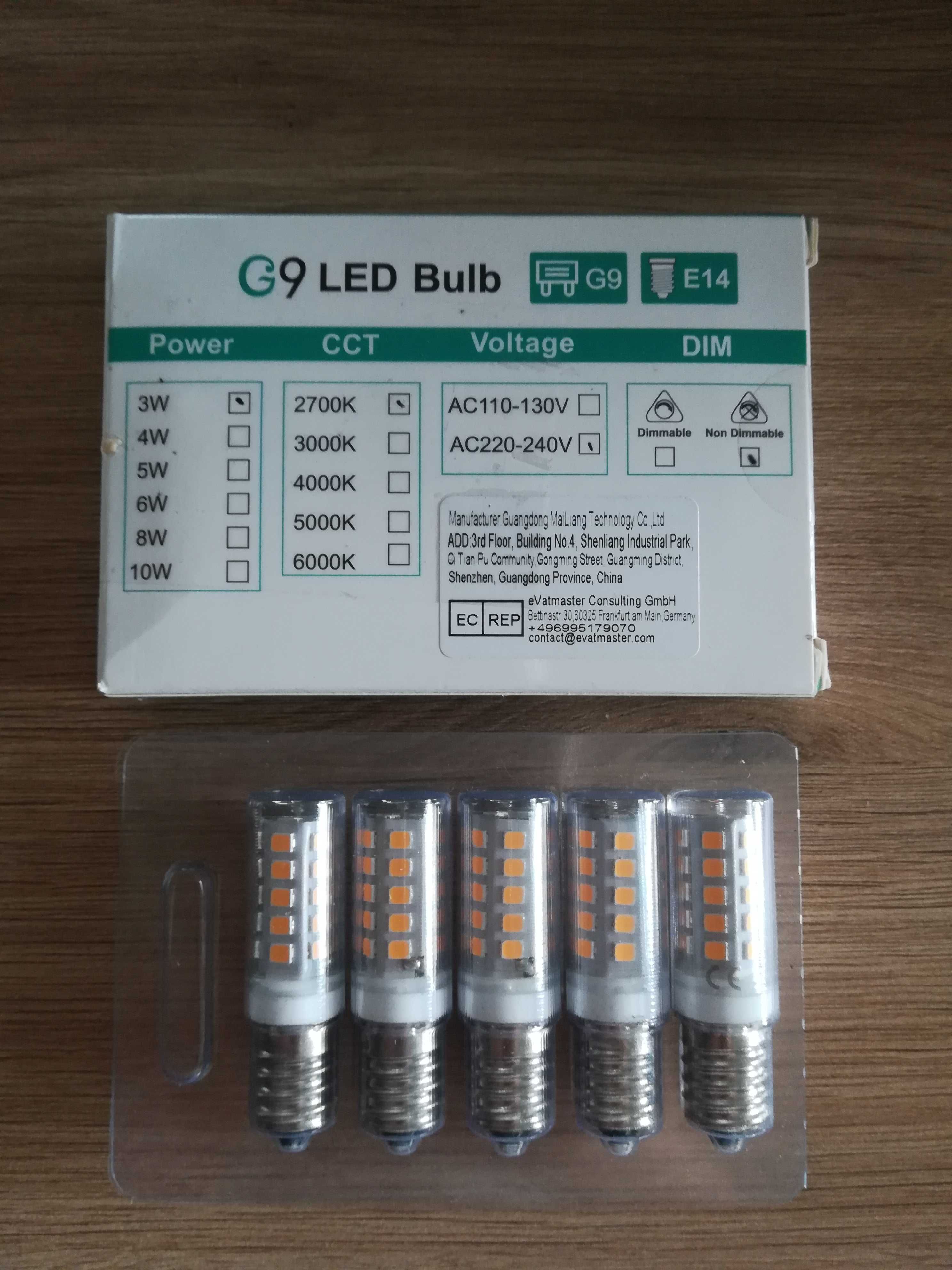Żarówka LED E14 3W 5szt