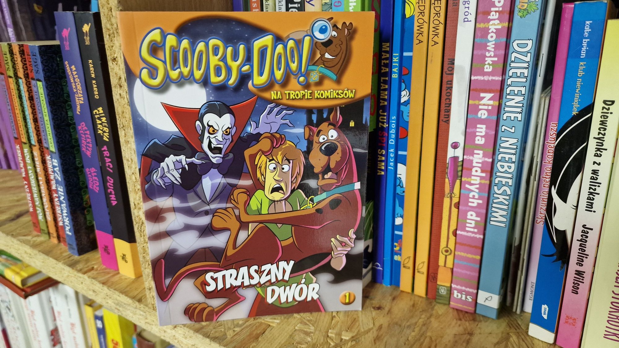 Scooby doo straszny dwór duże litery