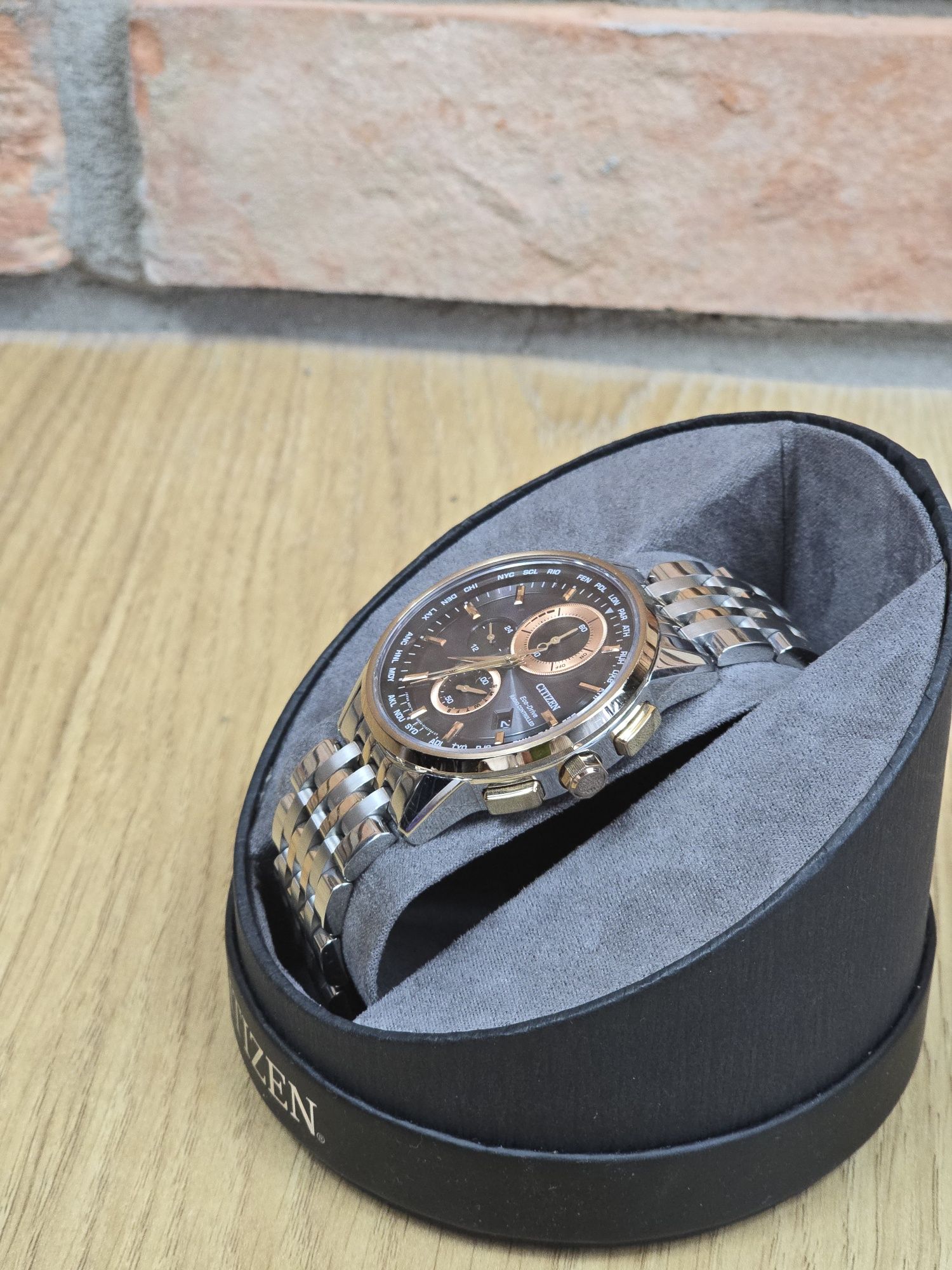 Zegarek Męski Citizen Eco-Drive Radio Controlled 43mm / AT8116-65E