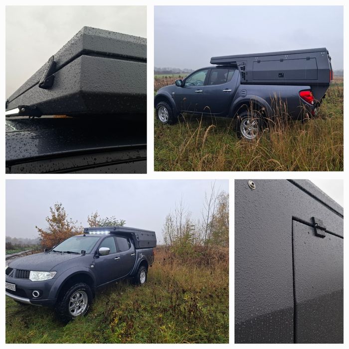 Zabudowa pickup, pickup camper, zabudowa sypialna Hilux, L200, Ranger