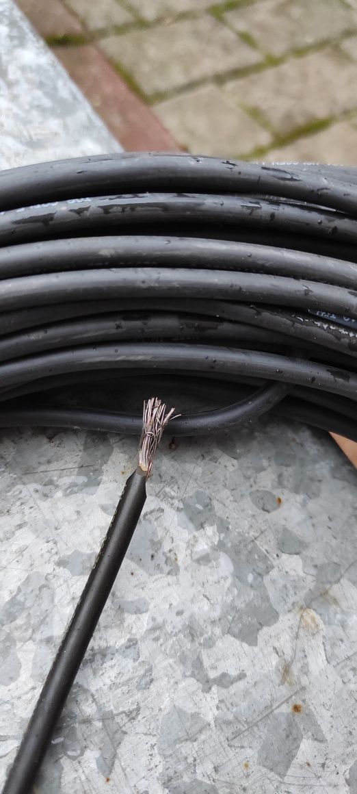 Kabel 1x4 mm Przewód Okrągły elektryczny, giętki (linka)