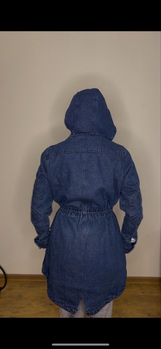 Джинсова парка зимова