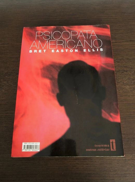 Psicopata Americano - livro Bret Easton Ellis
