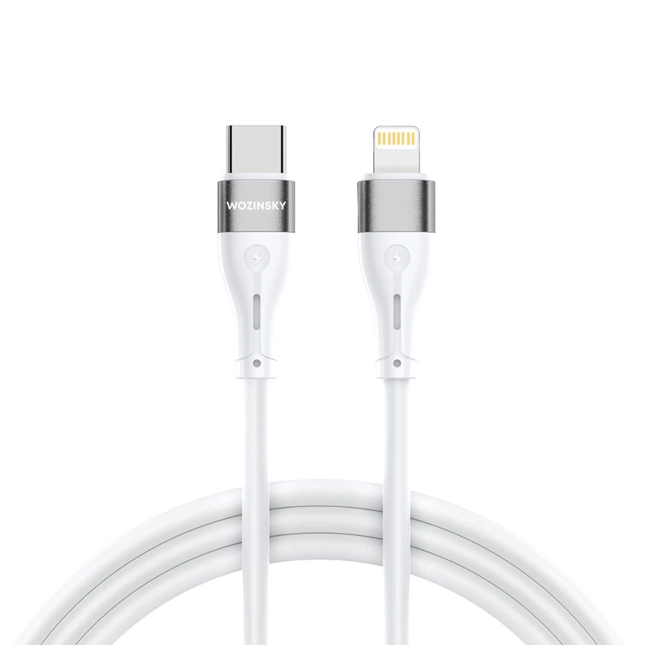 Kabel Wozinsky Wstcl1 Lightning / Usb-C Pd 27W 1 M - Biały