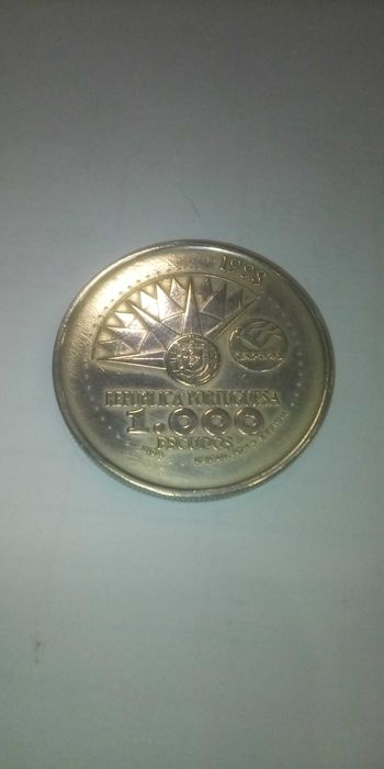 Ano internacional do oceano em prata