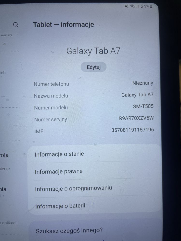 Galaxy tab a7 uzywany wroclaw trzebnica olesnica